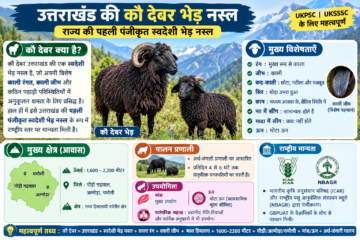 राज्य की पहली पंजीकृत स्वदेशी भेड़ नस्ल